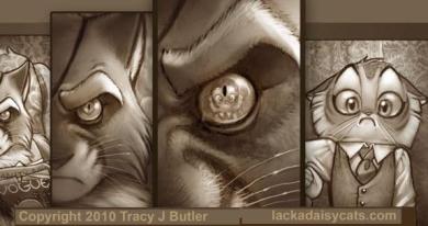 LACKADAISY SAMPLE COMIC BY TRACY J BUTLER LACKADAISYCATS.COM