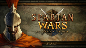 Spartan Wars Login page