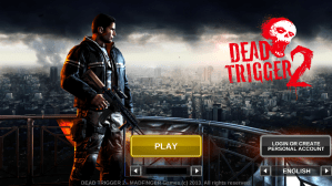 Dead Trigger 2 Login Page