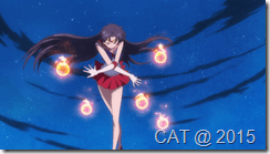 sailor mars fire attack